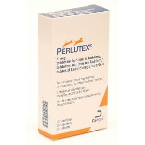 Perlutex (перлутекс) — упаковка 20 таблеток рассчитана на 20 недель применения.: