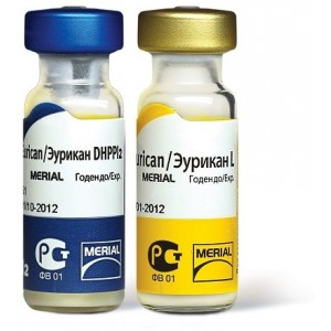 Merial Эурикан DHPPI+L вакцина шестивалентная для собак 1 доза