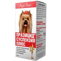 Празицид-суспензия Плюс для взрослых собак, 10мл