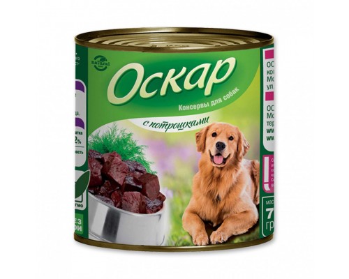 Обзор консерв для собак Оскар «С потрошками»