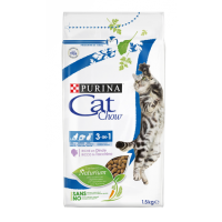 Cat Chow для кошек 3в1, 15кг