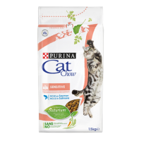 Cat Chow для кошек, чувствительное пищеварение, 15кг
