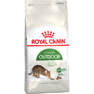 Корм Royal Canin Outdoor для активных кошек, бывающих на улице, 0,4кг