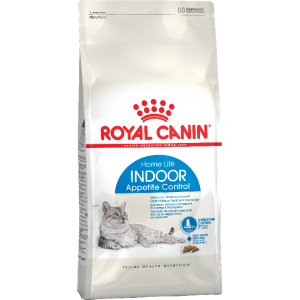 Корм Royal Canin Indoor Appetite Control для кошек, склонных к перееданию, 2кг