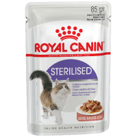 Royal Canin Sterilised в соусе для стерилизованных кошек. 85г