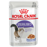 Royal Canin Sterilised в желе для стерилизованных кошек. 85г