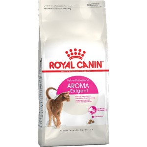 Royal Canin Aroma Exigent для кошек, в возрасте от 1 года до 12 лет, привередливых к аромату продукта. 0,4 кг
