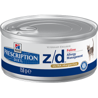 Hill’s Z/D для кошек, при острых пищевых аллергиях, 156г