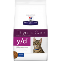 Hill’s Y/D для кошек, при заболеваниях щитовидной железы, 1,5кг