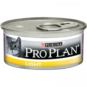 Консервы Purina Pro Plan для кошек с избыточным весом, индейка, банка, 85 г