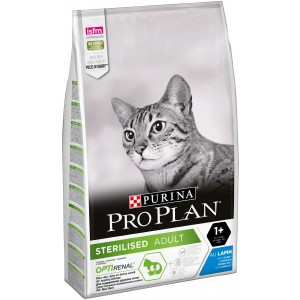 Корм PRO PLAN® Sterilised для стерилизованных кошек, с кроликом, 1,5кг