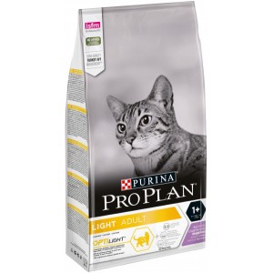 Корм PRO PLAN® Light для взрослых кошек с избыточным весом, 1,5кг