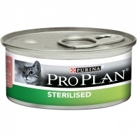 Консервы Pro Plan для стерилизованных кошек, лосось и тунец, 85 г