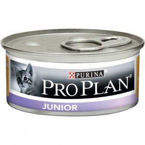 Консервы для котят Purina Pro Plan Junior, курица, банка, 85 г