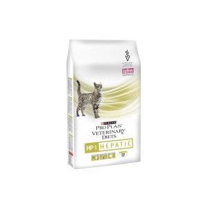 Сухой корм Purina Pro Plan Veterinary Diets HP для кошек при хронической печеночной недостаточности, пакет, 1,5 кг