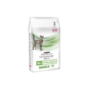 Сухой корм Purina Pro Plan Veterinary Diets HA для кошек с аллергическими реакциями