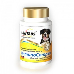 Unitabs ImmunoComplex для укрепления иммунитета для крупных собак 100таб