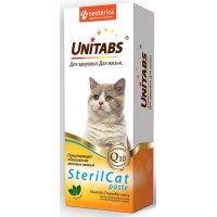 Паста Unitabs SterilCat  для кастрированных или стерилизованных кошек, 120 мл