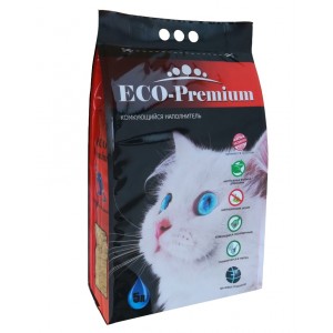 Наполнитель ECO-Premium для кошачьего туалета 1.9кг/5л