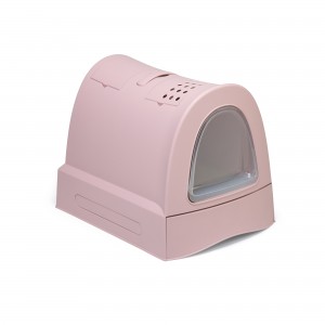  IMAC био-туалет для кошек ZUMA 40х56х42,5h см пепельно-розовый