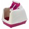 Био-туалет Moderna Flip Cat 50х39х37h см с совком, розовый