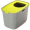 Био-туалет Moderna Top Cat 50х39х38h см вертикальный вход, серо-лимонный