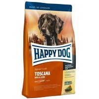 Happy Dog Toscana для собак, утка и лосось, 2,8кг
