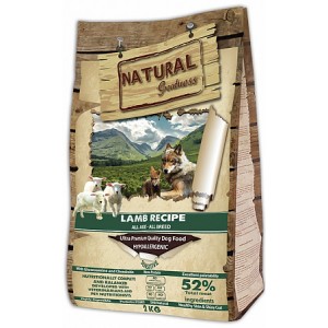 Natural Greatness Lamb Recipe Sensitive с ягненком, корм для собак всех пород и возрастов, 12 кг