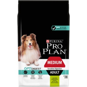 ProPlan для собак, с чувствительным пищеварением, Ягненок и рис, 7кг
