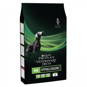 Сухой корм Purina Pro Plan Veterinary Diets HA для собак всех пород при аллергических реакциях, пакет, 11кг