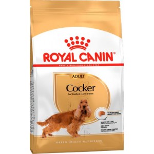 Корм Royal Canin для собак породы Кокер-спаниель от 12 месяцев, 12кг