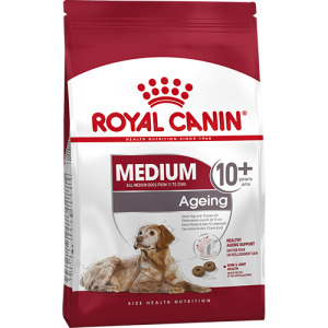 Корм Royal Canin Medium Ageing 10+ для пожилых собак средних пород старше 10 лет, 15кг