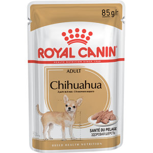 Royal Canin Chihuahua Adult (паштет) корм для собак породы Чихуахуа в возрасте от 10 месяцев, 85г
