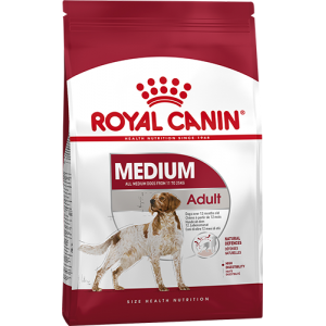 Корм Royal Canin Medium Adult для взрослых собак средних размеров: 11-25 кг, 1-7 лет