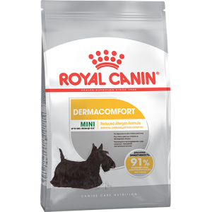 Корм Royal Canin Mini Dermacomfort  для собак малых пород с чувствительной кожей