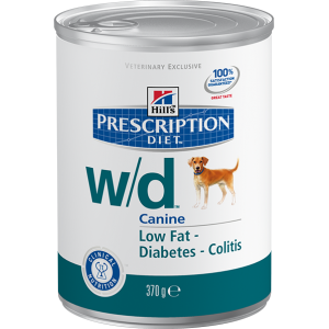 Hill's W/D для собак при сахарном диабете, 370г