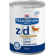 Hill's Z/D Ultra для собак при острых пищевых аллергиях, 370г