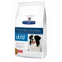 Hill's D/D для собак при пищевых аллергиях, лосось и рис