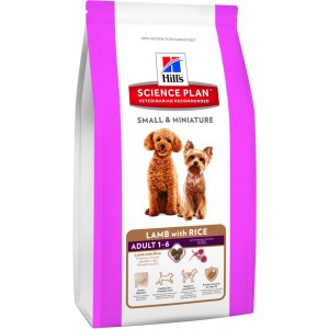 Hill's для декоративных собак, ягнёнок и рис, 1,5кг