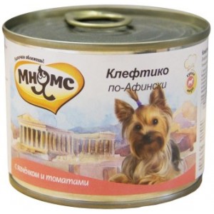 Мнямс консервы для собак Клефтико по-Афински (ягненок с томатами) 200 г