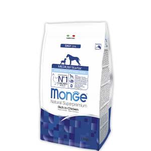 Monge Dog Medium Starter корм для щенков средних пород 12 кг