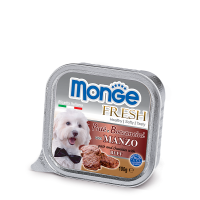 Консервы Monge Fresh для собак говядина 100 г