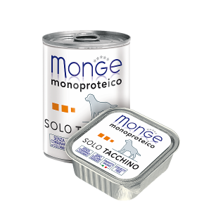 Monge Dog Monoproteico Solo консервы для собак паштет из индейки 400 г