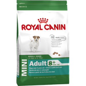 Корм Royal Canin Mini Adult 8+ для собак старше 8лет малых пород, 2 кг