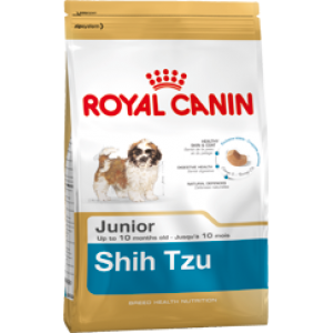 Корм Royal Canin Shih Tzu Junior для щенков ши-тцу до 10 месяцев, 0,5кг
