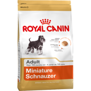 Royal Canin Miniature Schnauzer Adult для взрослых собак породы цвергшнауцер, 3 кг