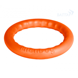 PitchDog 20 - Игровое кольцо для аппортировки d 20 оранжевое