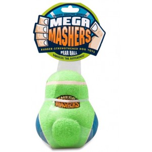 R2P игрушка для собак Mega Masher "Кегля" 14 х 10 см вспененная резина с покрытием теннисного мяча