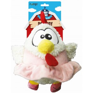 R2P игрушка для собак Funny Farms "Цыпленок в юбке" плюш 24 см