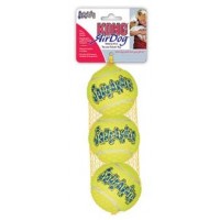 Игрушка KONG для собак Air "Теннисный мяч" средний (в упаковке 3 шт) 6 см